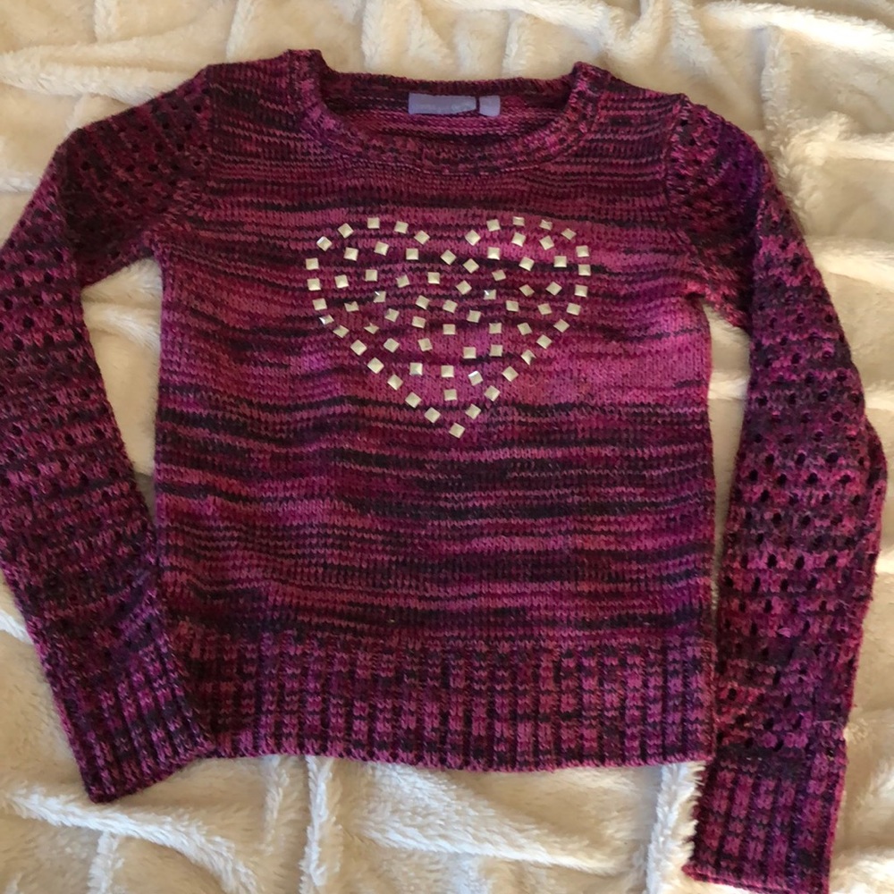 GIRLS KNIT SWEATER